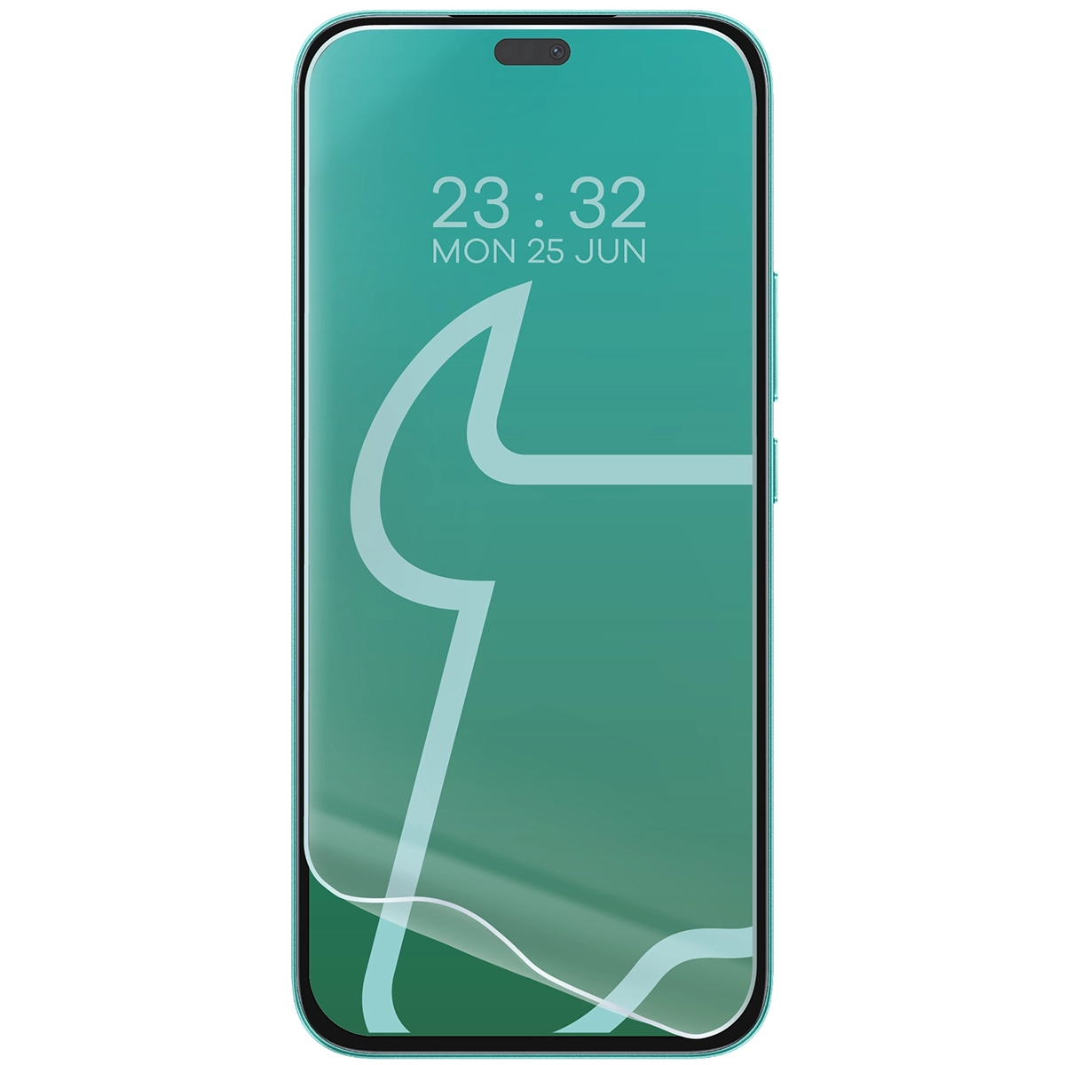 Przejrzystość folii hydrożelowej Bizon Film Hydrogel Front Duo do Honor 400 Lite 5G